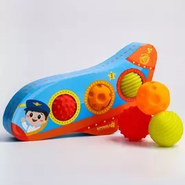Развивающие тактильные мячики крошка я