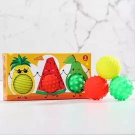 Развивающие тактильные мячики крошка я