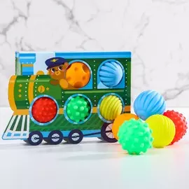 Тактильные мячики с пищалкой