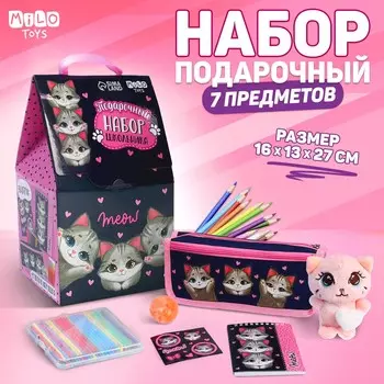 Подарочный набор с мягкой игрушкой