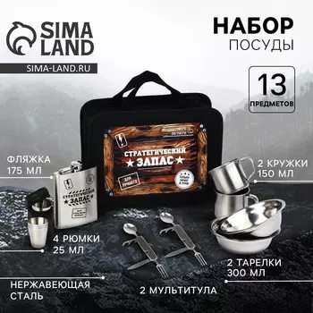 Подарочный набор посуды для похода