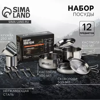 Подарочный набор посуды для похода