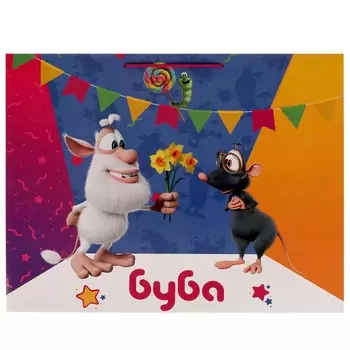 Подарочный пакет БУБА, ЧУДО ПРАЗДНИК PXXL127BB