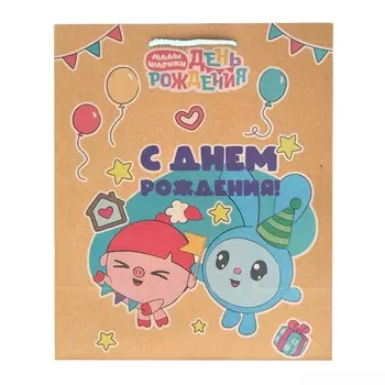 Подарочный пакет Малышарики, ЧУДО ПРАЗДНИК PKL-118588-ML