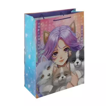 Подарочный пакет ЧУДО ПРАЗДНИК PXL-124691-ANM2