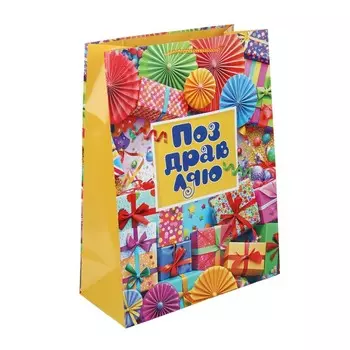 Подарочный пакет ЧУДО ПРАЗДНИК PXL-127535-HB8