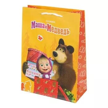 Подарочный пакет Маша и Медведь, ЧУДО ПРАЗДНИК PML-123140-MB