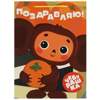 Подарочный пакет СОЮЗМУЛЬТФИЛЬМ, ЧУДО ПРАЗДНИК PXL-111165-CH3