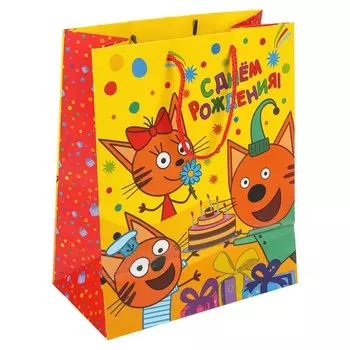 Подарочный пакет ТРИ КОТА, ЧУДО ПРАЗДНИК PM-123131-TC