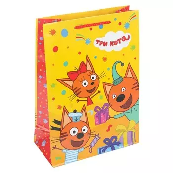 Подарочный пакет ТРИ КОТА, ЧУДО ПРАЗДНИК PML-127485-TK