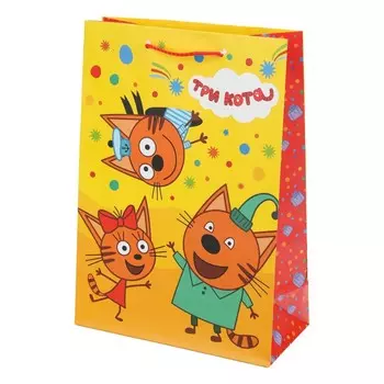 Подарочный пакет ТРИ КОТА, ЧУДО ПРАЗДНИК PML-123132-TC
