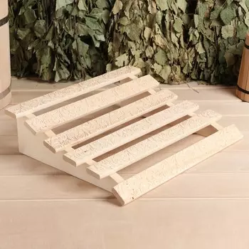 Подголовник для бани и сауны