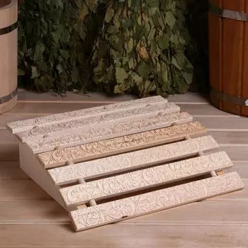 Подголовник для бани и сауны