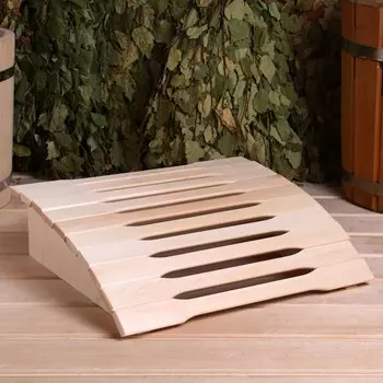 Подголовник для бани и сауны