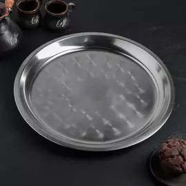 Поднос из нержавеющей стали доляна