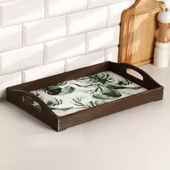 Поднос деревянный для завтрака