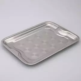 Поднос из нержавеющей стали доляна