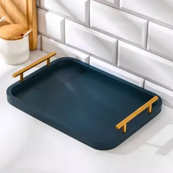 Поднос с ручками magistro garona, 3324 см, бамбук