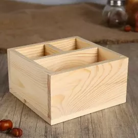 Салфетница деревянная
