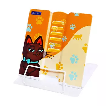Подставка для книг металл 15,2 х 15,2 х 12,5см котик