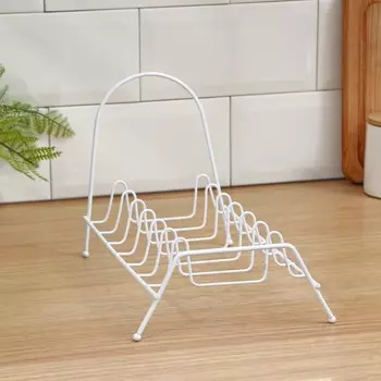 Подставка для крышек доляна, 28.51416.5 см, белая