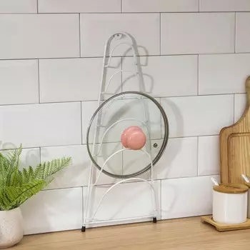 Подставка для крышек подвесная, 19,5946 см, белый