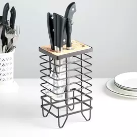 Подставка для ножей доляна