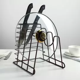 Подставка для ножей и крышек доляна