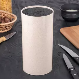 Подставка для ножей с наполнителем доляна