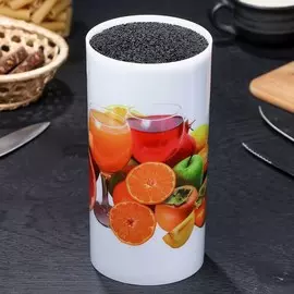 Подставка для ножей с наполнителем