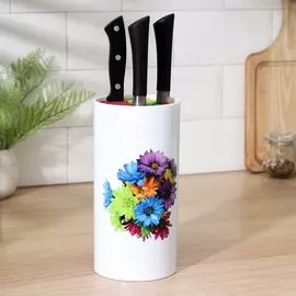 Подставка для ножей с наполнителем