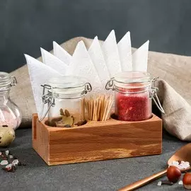 Подставка для приправ и зубочисток