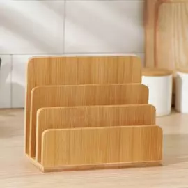 Подставка для разделочных досок и крышек доляна, 1810 см, 3 секции