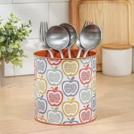 Подставка для столовых приборов металлическая