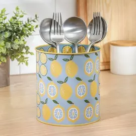 Подставка для столовых приборов металлическая