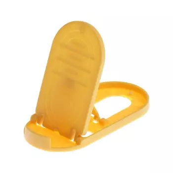 Подставка для телефона luazon, складная, овальная, регулируемая высота, желтая