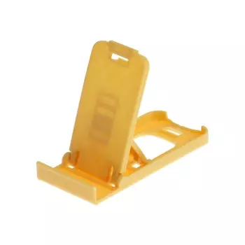 Подставка для телефона luazon, складная, регулируемая высота, желтая