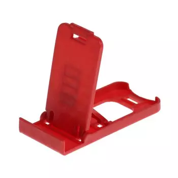 Подставка для телефона luazon, складная, регулируемая высота, красная