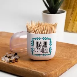 Подставка для зубочисток с магнитом