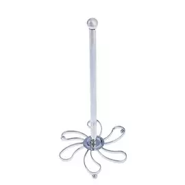 Подставка под бумажные полотенца доляна, 18×18×32 см, цвет хром