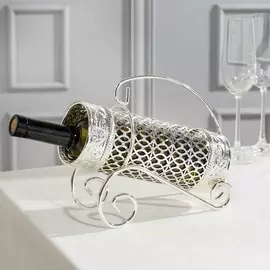 Подставка под бутылку, 249.521, металл, хромированная