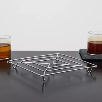 Подставка под горячее на ножках доляна