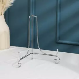 Подставка под тарелки доляна, 13.520.5 см, хромированная