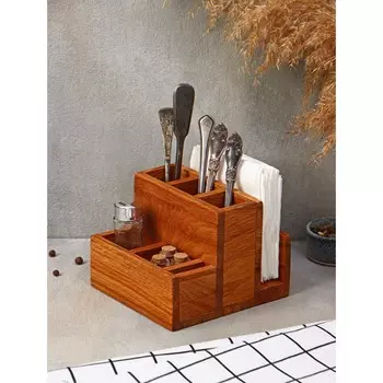 Подставка - салфетница деревянная adelica, 141512 см, дуб