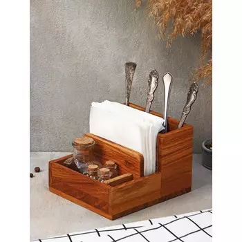 Подставка - салфетница adelica, 151711 см, дуб