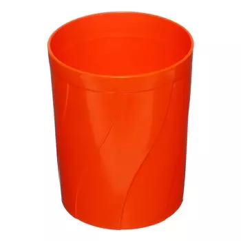 Подставка-стакан для канцелярии, оранжевая
