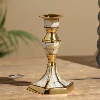 Подсвечник, 13 см, латунь