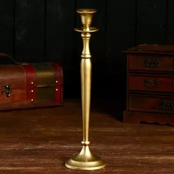 Подсвечник металлический на 1 свечу
