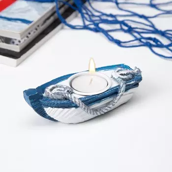 Деревянный подсвечник на 1 свечу