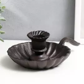 Металлический подсвечник на 1 свечу